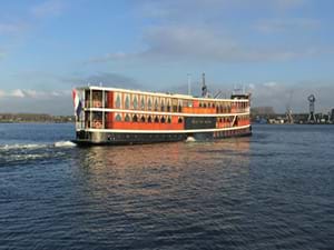 Salonboot Prins van Oranje: stijlvolle congreslocatie in de regio Amsterdam