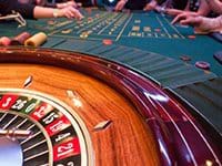 Las Vegas Casino themafeest in zaal in Noord-Brabant