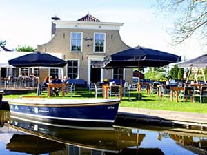´t Vaantje: feestlocatie aan de Reeuwijkse plassen op 22 km van het centrum van Zoetermeer