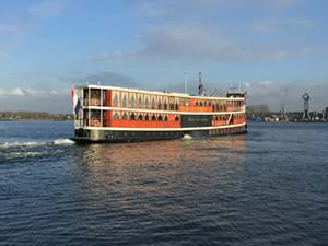 Salonboot Prins van Oranje: stijlvolle vergaderlocatie in de regio Amsterdam